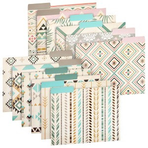 Best Paper Greetings 12-Count Decorative File Folders for Letter Size Paper, 1/3-Cut Tabs, 9.5 x 11.5" - 1 of 4
