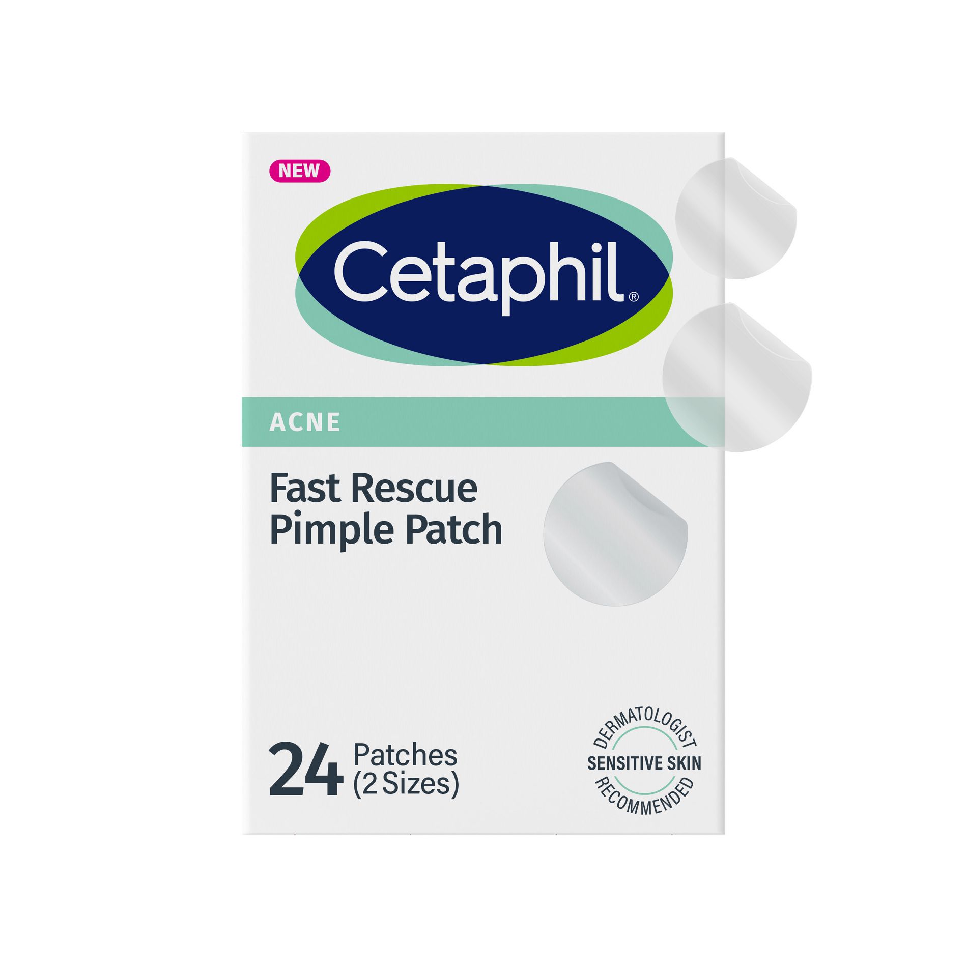 Cetaphil Acne Spot Pimple Patches with Salicylic Acid - 24ct​