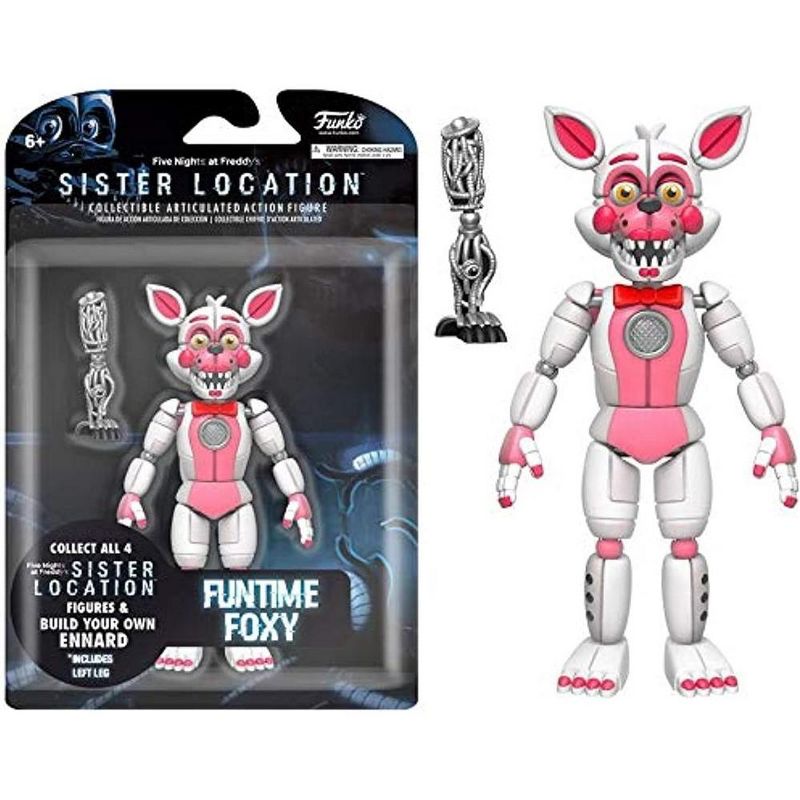 Funko Five Nights at Freddy's Funtime Foxy Articulated, 1 of 2