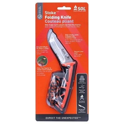 Survive Outdoors Longer Stoke Folding Knife