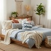 LISM Cotton Boho Throw Pillow Covers - 3 of 4