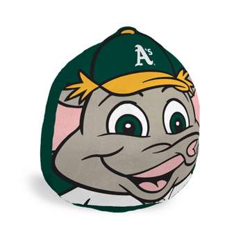 MLB Oakland Athletics Plushie Mascot Throw Pillow