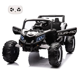 24V Ride On UTV Car, Battery Powered Kids Car, Electric Off-Road UTV Car with Remote Control, Ride on Toy for Kids - 1 of 4