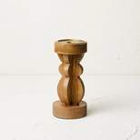 Medium Wood Candleholder - Opalhouse™ designed with Jungalow™