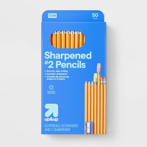 Wood Pencil and Sharpener Kit  - up&up™ - 1 of 3