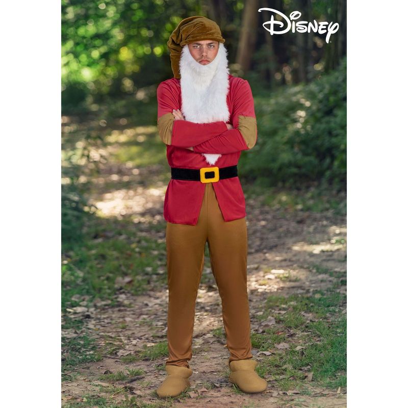 HalloweenCostumes.com Disney Snow White Grumpy Dwarf Costume Adult Costume., 2 of 10