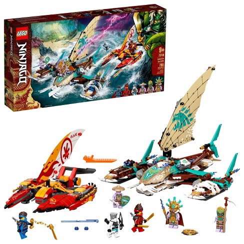 Lego Ninjago Catamaran Sea Battle Building Toy 71748 : Target