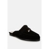 Bosnia Suede & Faux Fur Slip On Mules - 2 of 4