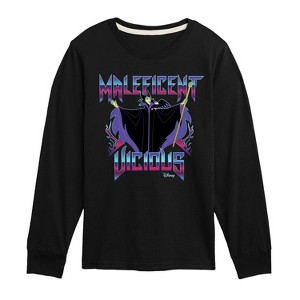 Boys' - Disney Villains - Maleficent Vicious Long Sleeve Graphic T-Shirt - 1 of 4