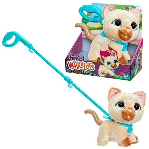 Walking toy hotsell cat with lead