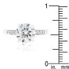 Slickblue 3.88 Ct. Contemporary Engagement Ring for Women with Round Cut, Size 5-10 - 3 of 4