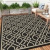 Modern Rug Soft  Non Slip Carpet Low Pile Stain Resistant Floor Cover Geometric Accent  Rug for Living Room Bedroom Nursery - 3 of 4
