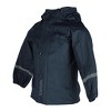 Wootie Little Girl's Solid Color Hooded Rain Coat - 2 of 3