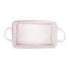Design Imports Set of 2 Rectangle L 10.5 x 17.5 x 10 Pe Coated Cotton Poly Laundry Bins Stripe Cinnamon - 2 of 4