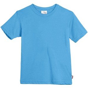 City Threads USA-Made Boys Organic Cotton Soft Jersey Short Sleeve Crew Tee - 1 of 4