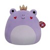 Squishmallows 16" Francine Purple Frog with Heart Cheeks Large Plush - 2 of 4