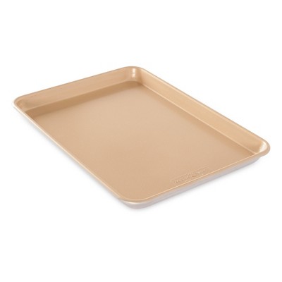 Gold Nonstick Aluminum Jelly Roll Baking Sheet