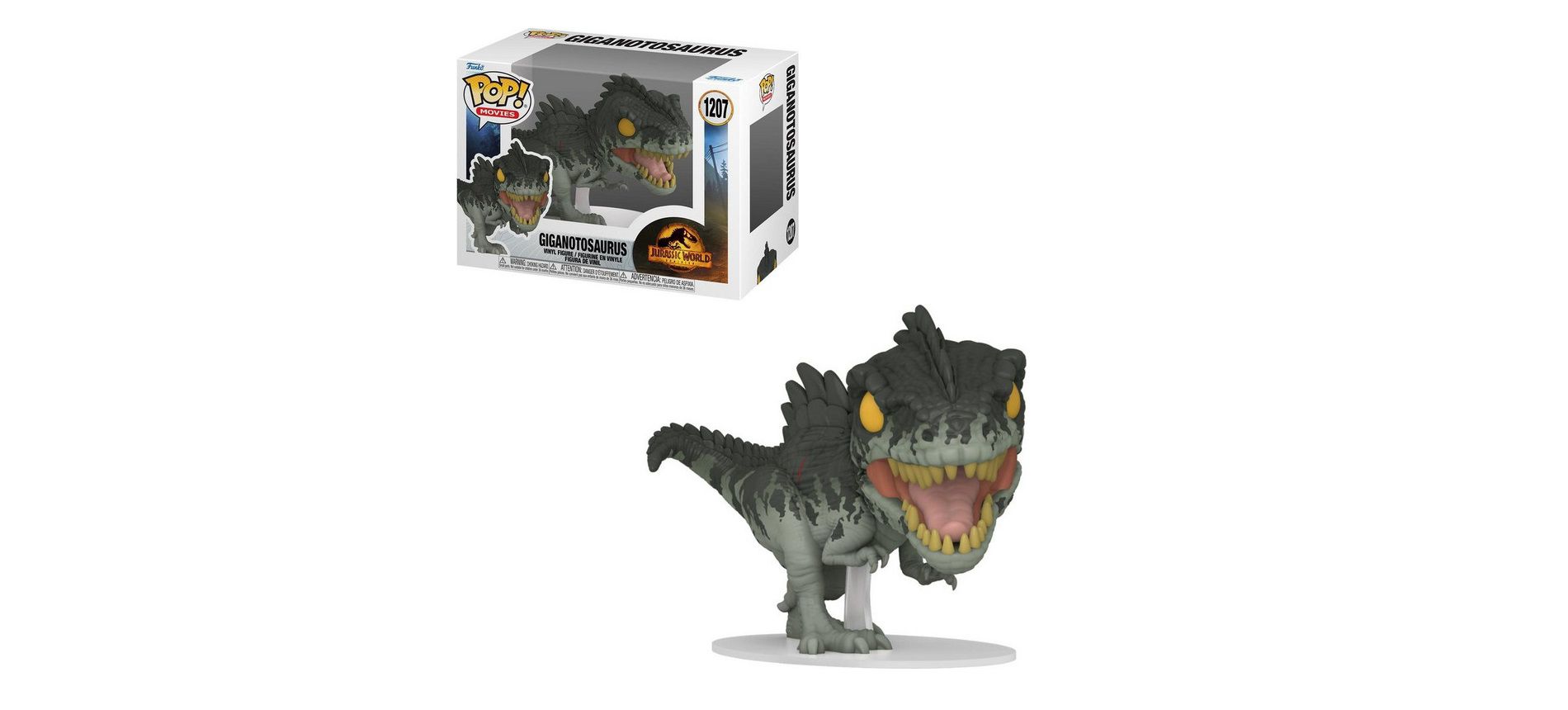 Funko Pop! Movies: Jurassic World Dominion - Giganotosaurus Vinyl Figure #1207 #55294