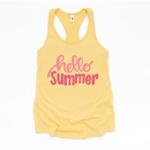 Simply Sage Market Women's Hello Summer Racerback Tank - 1 of 4