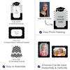 Big Dot of Happiness Silver Graduation Party Centerpieces - 4x6 Picture Display - Paper Photo Frames - Set of 12 - 3 of 4