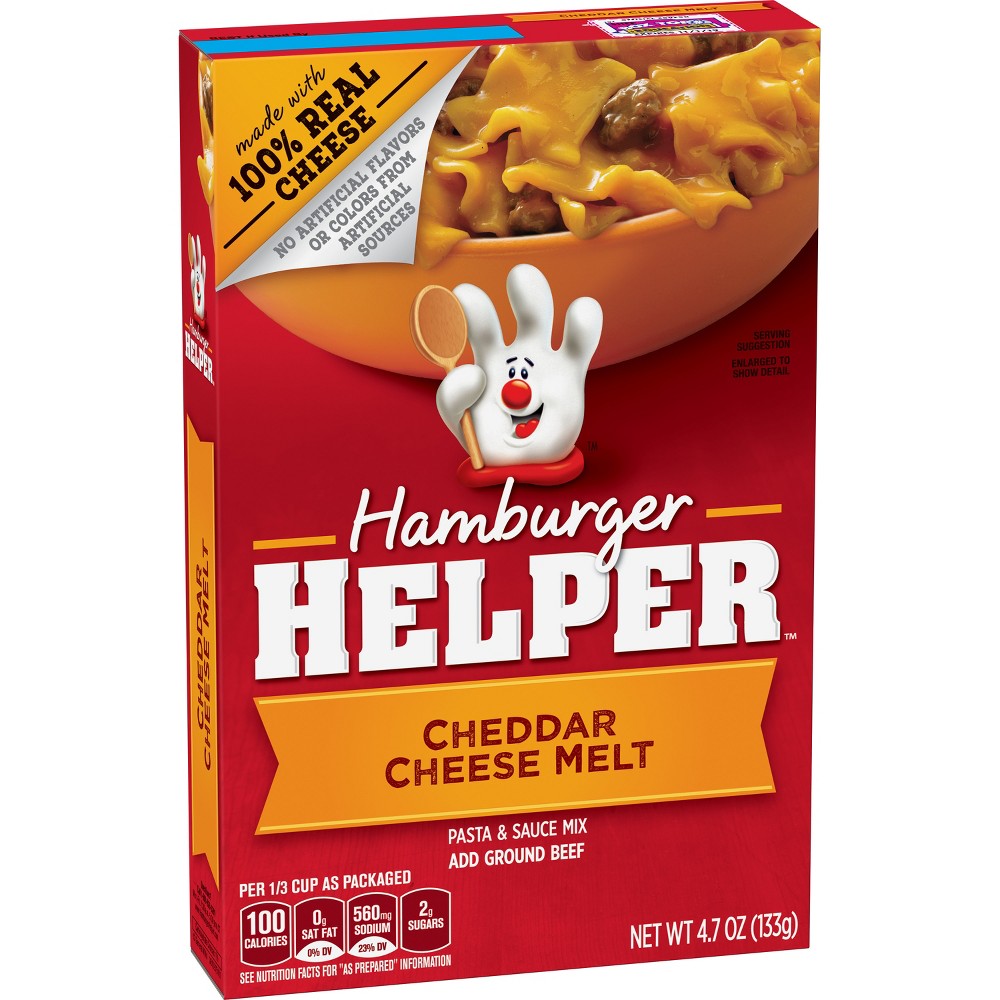 UPC 016000283411 product image for Hamburger Helper Cheddar Cheese Melt - 4.7oz | upcitemdb.com