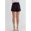 Women's High Waisted Shorts - entro - image 2 of 4