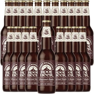 Henry Weinhard's Root Beer 20 Pack | 12oz Glass Bottles | Classic American Flavor | Premium Craft Soda - 1 of 1