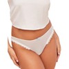 Adore Me Women's Bridal Veil Panty Thong - 2 of 4