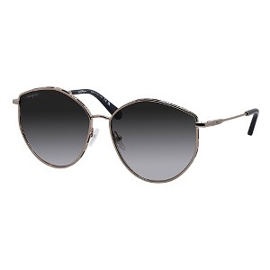 Salvatore Ferragamo SF 264S 785 Womens Irregular Sunglasses Gold 60mm - 1 of 3