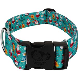 Country Brook Petz 1 1/2 Inch Deluxe Dog Collar Christmas Collection - 1 of 4