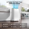 ZAFRO Portable Air Conditioners 14,000 BTU (10,000 BTU SACC), Ultra Quiet(42dB) Smart AC with Drainage-free Cooling/Dual Duct/24Hrs Timer - 4 of 4