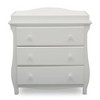 Delta Children Lancaster 3 Drawer Dresser with Changing Top and Interlocking Drawers - 2 of 4