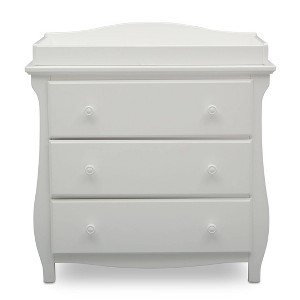 Delta Children Lancaster 3 Drawer Dresser with Changing Top and Interlocking Drawers - 1 of 4