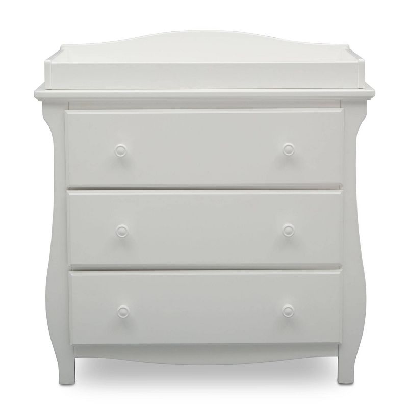 Delta Children Lancaster 3 Drawer Dresser with Changing Top and Interlocking Drawers, 1 of 13