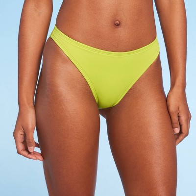 Women's Low-rise Ultra Cheeky Bikini Bottom - Shade & Shore™ Tan Shine L :  Target