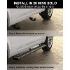 Running Boards Compatible with 2009-2023 Dodge Ram 1500 Crew Cab(2019-2023 Classic Only),Aluminum Running Boards for 2010-2024 Ram 2500/3500,Aluminum - 3 of 4