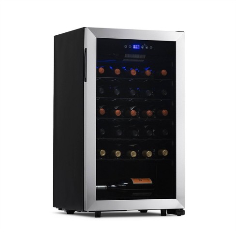 Newair 33 Bottle Single Zone Freestanding Wine Cooler Target