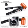 Yescom 8 Ton Hydraulic Knockout Punch Set 1/2" to 2" 6-Die Handheld Hole Puncher for Metal - 2 of 4