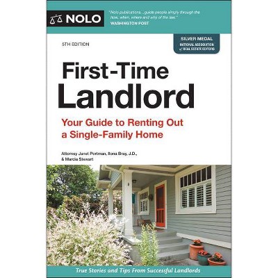 First-Time Landlord - 5th Edition by  Janet Portman & Ilona Bray & Marcia Stewart (Paperback)