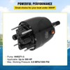 VEVOR Outboard Hydraulic Steering Pump Helm 300 HP Hydraulic Pump HH5271-3 for Cruisers Runabouts Boats,Black - 4 of 4