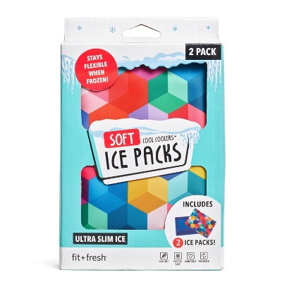 Fit \u0026 Fresh 2pk Soft Ice Cool Coolers 