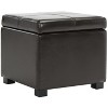 Madison Square Storage Ottoman - HUD8228 - Safavieh Couture - 3 of 4