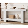 2-Tier Long Console Table, Narrow Console Table with Storage for Entrance, Hallway, Living Room - 3 of 4