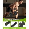 44 LB 4-In-1 Adjustable Dumbbell Set, Convertible to Kettlebell, Barbell & Pull-Up Bar, Free Weight Set with Connector for Men/Women, Green - 3 of 4