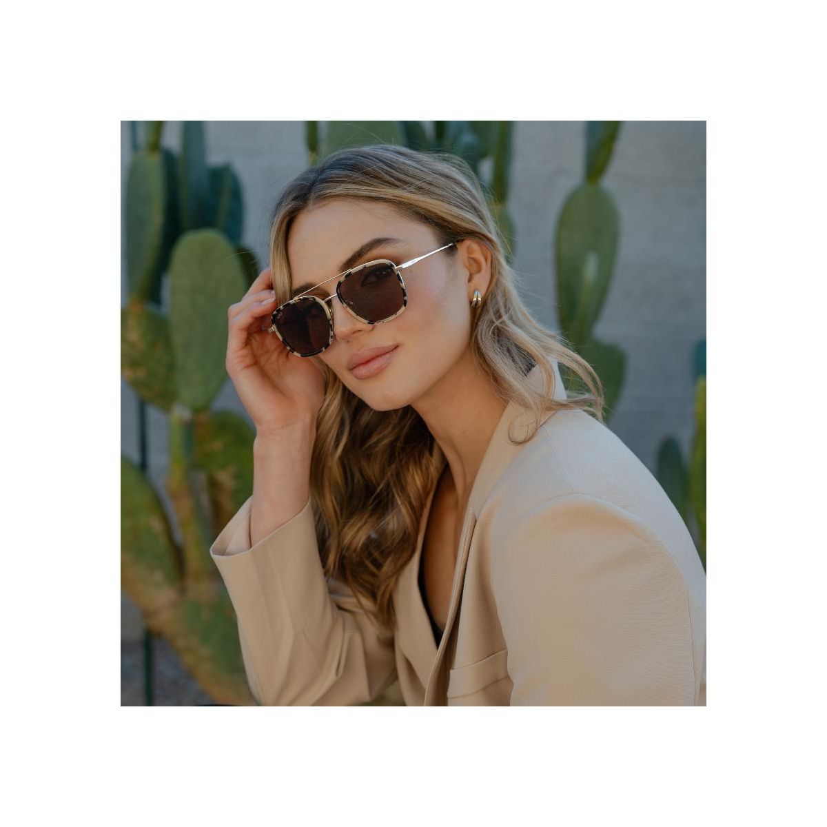 WMP Eyewear Womens Polarized Square Sunglasses - thumbnail 3