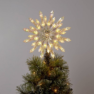 Large Lighted Christmas Tree