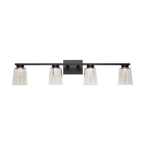 Artcraft Lighting Dalton 4 - Light Vanity in  Black - 1 of 4