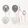 Unique Bargains Latex Party Balloons 10 -12" Round with Ribbon for Party Decorations - 2 of 4