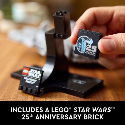 Детские конструкторы LEGO Star Wars Millennium Falcon 25th Anniversary Buildable Starship Model 75375 — фото 4