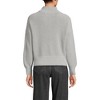 Lands' End Women's Drifter Shaker Wedge Quarter Zip Sweater - 2 of 3
